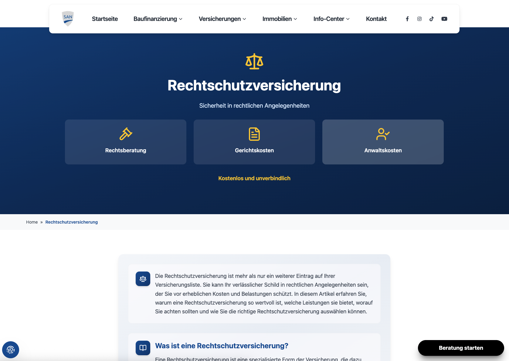 Immobilienübersicht