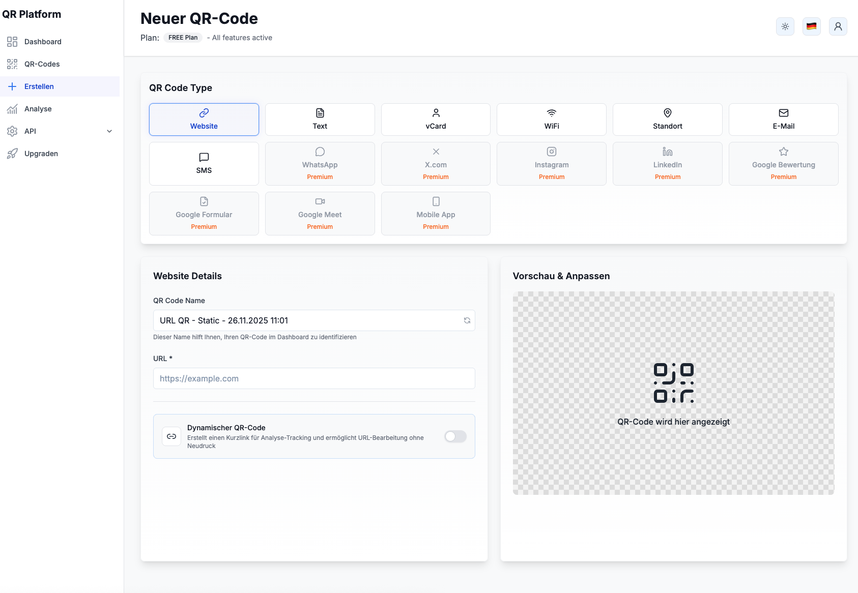 QR Code Generator