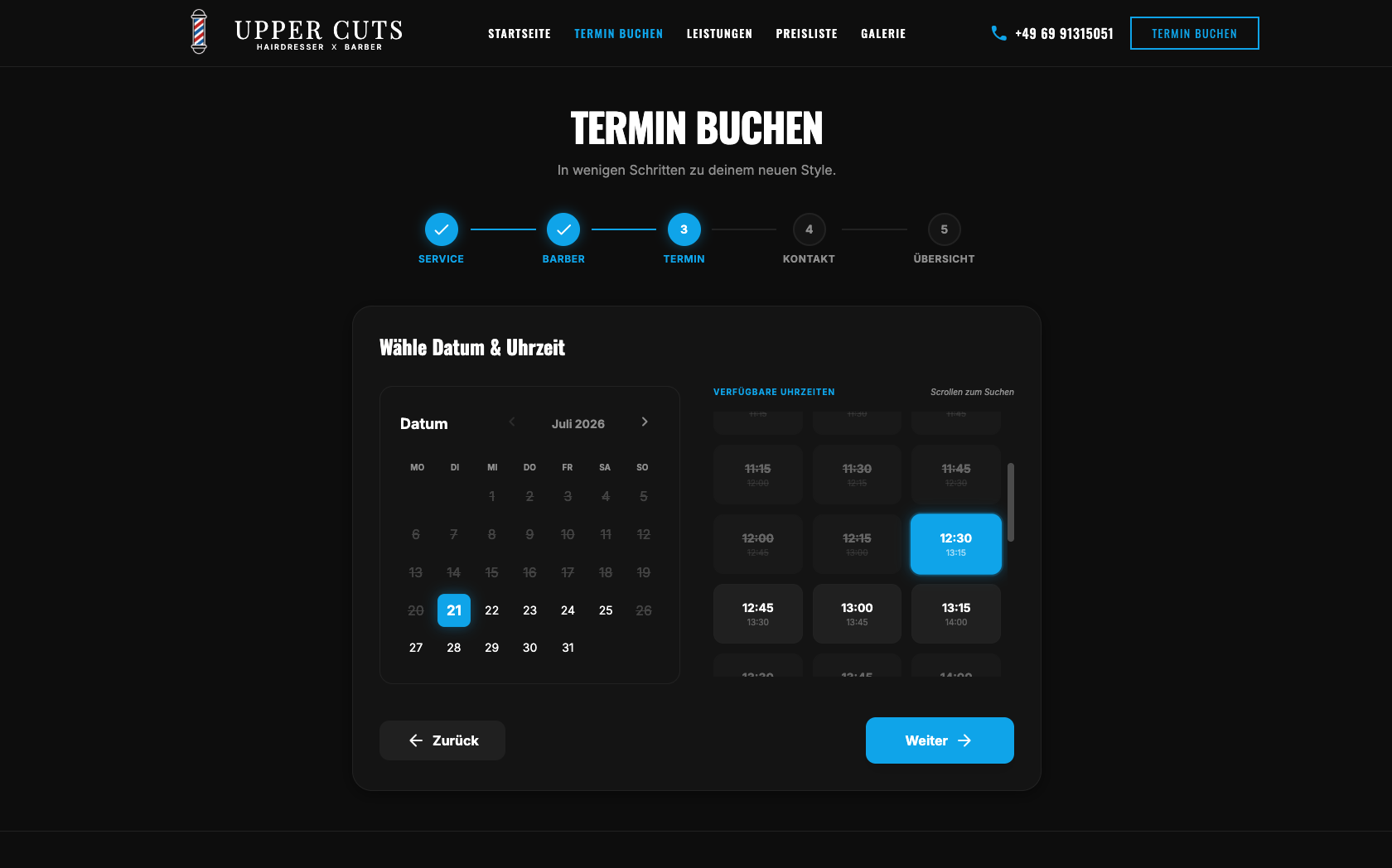 Team & Barbers