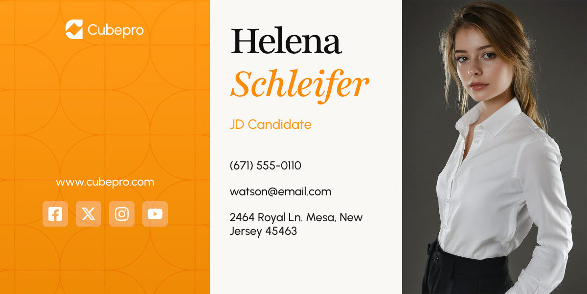 Modern Email Signature Template 3